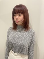 ユニコ(unico)&nbsp;インナーカラー/ピンクブラウン/レイヤー