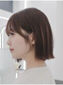 前髪/こなれミディ/イメチェン/レイヤーカット/ボブ/髪質改善