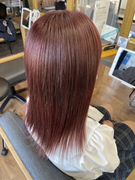 ルッカヘアガーデン バイ ラッシュゴールド(RUCCA HAIR GARDEN by LUSH GOLD) ピンクブラウン