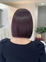 レノ 直江店(RENO)&nbsp;切りっぱなしボブ/カシスピンク