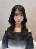 ◎イメチェン美髪外ハネボブ+レイヤーカット韓国/銀座
