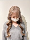 【ZEST中野/イチカ】ブリーチ1回でつくるミルキーベージュ