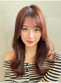《Agu hair》春色ミディアムヘア×numberA.ケアオイルスリーク