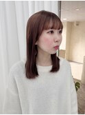 韓国スタイル/透明感カラー/レイヤーカット