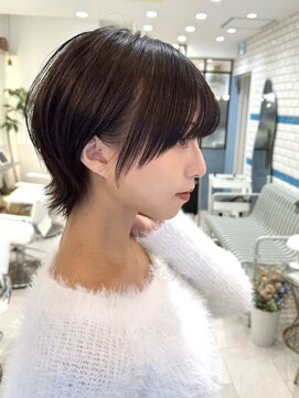 シー バイ ロンド 新宿(Sea by Lond) 【大重】韓国ボブルフ/新宿/髪質改善/ショート/縮毛矯正/ウルフ