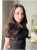 髪質改善×韓国風巻き髪スタイル