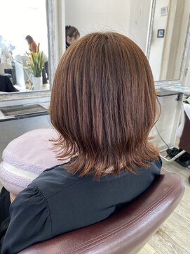 グレイス ヘア デザイニング(GRACE hair designing) ▼△ほんのりピンクカラー△▼