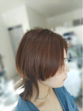 ヘアメーク シージャ 片野店(C-ja) マッシュ風のレイヤーカット