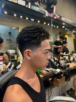 ビンゴ(BINGO)&nbsp;2264黒髪スパイキーベリーショート渋谷波巻きツイストスパイラル