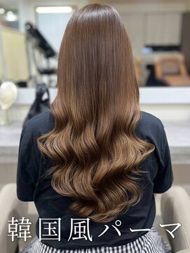 アミー 銀座(Ammy) #韓国風パーマ #コテ巻き風パーマ #ロングパーマ #パーマ