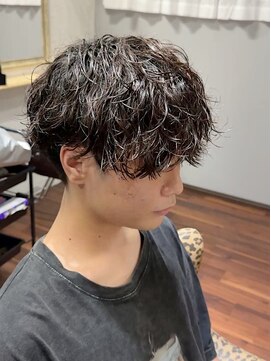 リ メイロ(Re.Meiro) シャドウパーマ【メンズ/パーマ/眉毛/沖縄市/美里】