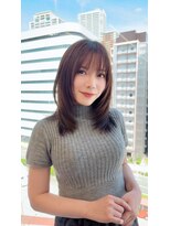 ルージュシー 堀江(RU10C) ショートヘアミルクティーベージュグレージュハンサムショート