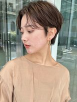 ロンド 銀座(Lond)&nbsp;☆【春日】オリーブグレー/ショート/顔周りレイヤー/髪質改善47