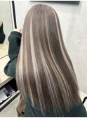 エクステハイライト/似合わせカット/ウェーブミディアム/渋谷