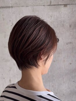 【富雄5分】ショートに圧倒的支持＊骨格を見極めた精密カットで、乾かすだけでキマる理想のフォルムへ。