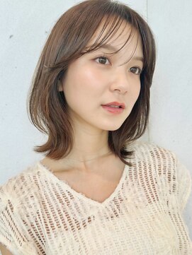 トリコ ショップアンドヘアサロン(tricot shop hair salon) 自然光でほんのり透けるツヤ感が◎
