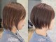 リッカ(RICCA)の写真/【上安/安東】再現性の高いカットで、乾かすだけで簡単にまとまる理想のショートスタイルを実現します♪