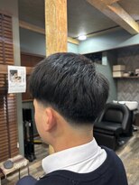スタンドバーバー 柏(STAND BARBER)&nbsp;MEN’S HAIR/サーフカール/刈り上げセンターパート/柏