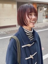 ティル(till)&nbsp;【till】ミニボブ＋レッドカラー