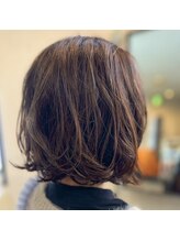 イヨーク 地蔵通り店(IYOHK) やわらか質感のゆるふわボブ