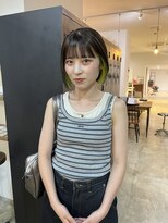 ヌープヘアーアイス(NUUP.hair ici) ◎大人可愛いインナーカラー×レイヤーボブ