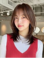 ネハス(nehus.)&nbsp;ハッシュカット/レイヤーカット/ブリーチカラー/ダブルカラー