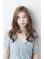 ノブ ヘアデザイン 弘明寺店(NOB hairdesign)&nbsp;誰からも愛されるエアリーウェーブｘチェスナットブラウン