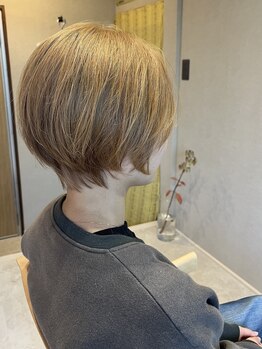 サロンドニコ(salon de nico)の写真/気軽に通える雰囲気とマンツーマンの丁寧な施術が魅力◇あなたに似合うショートスタイルをご提案します♪