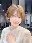 『くびれショート×骨格カバー』/30代/40代/50代/ショートボブ