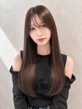 【STEP4】微アルカリストレート｜クセ・広がりをしっかり抑える♪