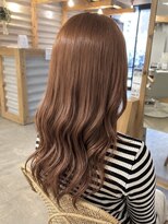シーバイサイン(sea by Sign)&nbsp;オレンジベージュ/イルミナカラー/ブリーチなしダブルカラー