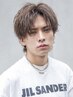 メンズカット+カラー+パーマ ¥24750【ツイストスパイラル/フェザーパーマ】