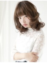 シャンプー 本店(SHAMPOO) ルーズ巻きミディ