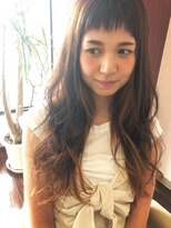 フェアリー 笹沖店 (fairy Sasaoki)&nbsp;オン眉ゆるふわロングヘア