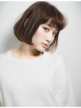 スリーバイキープ 尾山台(THREE by KEEP) 【THREEbyKEEP尾山台、木田】切りっぱなしショートボブスタイル