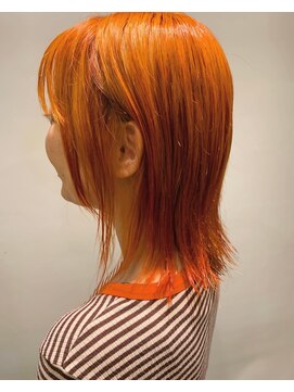 クローバー(CLOVER) オレンジカラー 一回ブリーチ必須 ビタミンカラー☆