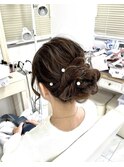 華やかミドルアップ