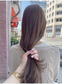 #ブリーチなし #ブラウンカラー #上品スタイル #ロングヘア