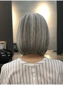 ぱっつんボブ