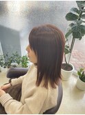 切りっぱなしボブ
