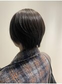 アッシュカラーショート