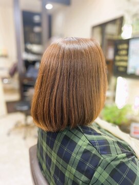 美容室 スピリチュアル ハート(SPIRITUAL HEART) 肩すれボブ