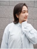 大人の外ハネショートボブ【有海一生】/髪質改善 /バング/前髪