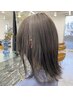 【人気No.1】カット＋髪質改善水素カラー＋Aujuaトリートメント　12500円