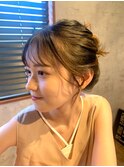 大人可愛いヘアアレンジ