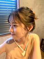 ショウマンビューティーアンドコーヒー(SHOW MAN Beauty &Coffee) 大人可愛いヘアアレンジ
