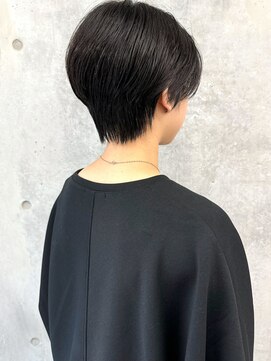 モリオ(morio) 【浦和 大宮 小野寺秀美】黒髪ハンサムショート