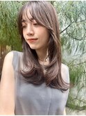 20/30代顔まわりカットフェイスレイヤー後れ毛カットレイヤー