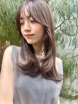 ノラギンザユー(NORA GINZA/U) 20/30代顔まわりカットフェイスレイヤー後れ毛カットレイヤー