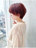 say.大人かわいいショート黒髪ボブルフネビージュ小顔ワンレン